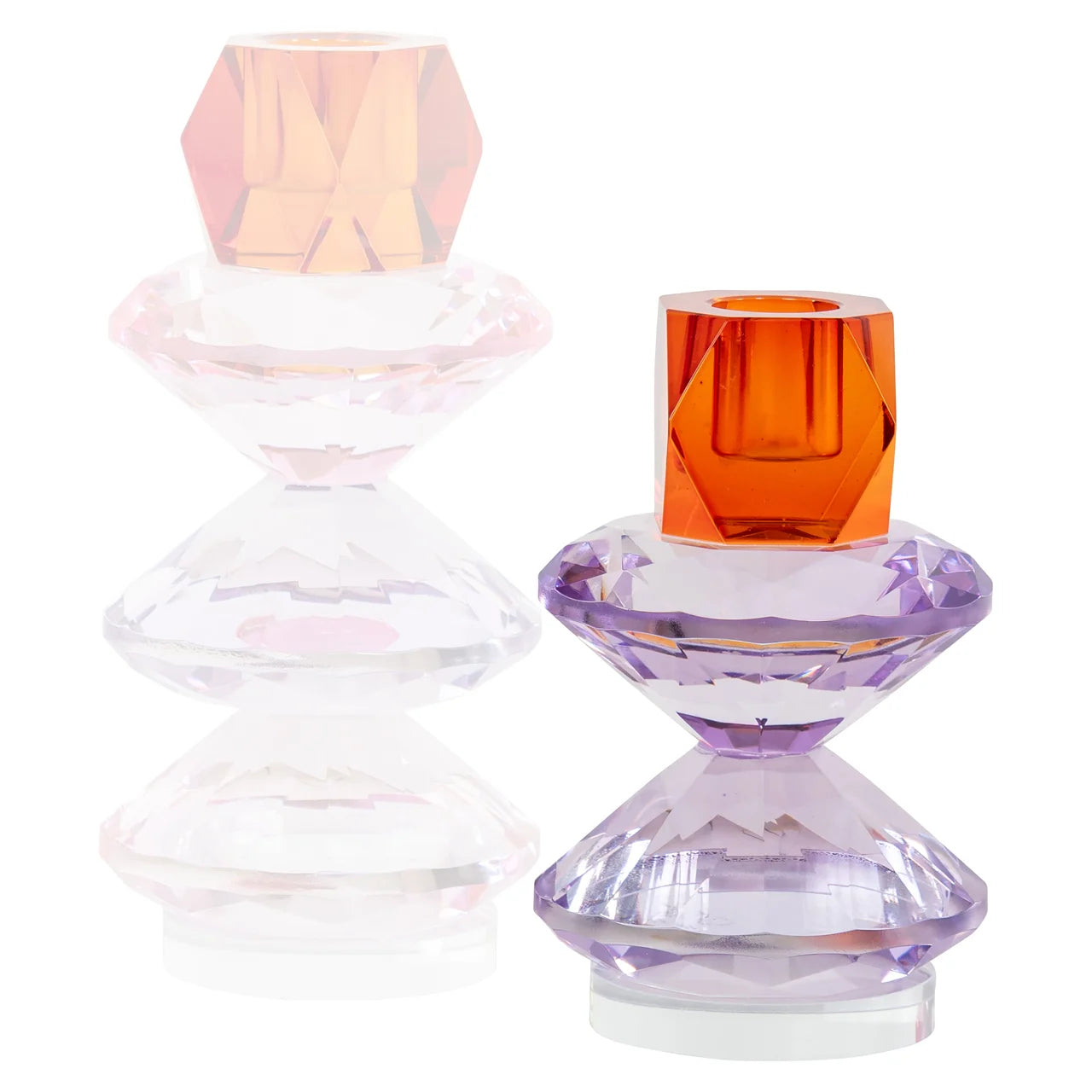 Kerzenhalter Yalena purple small
