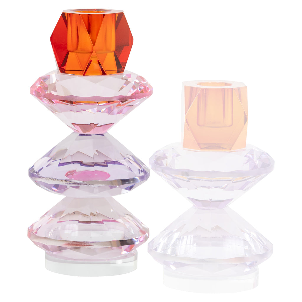 Kerzenhalter Yalena pink large