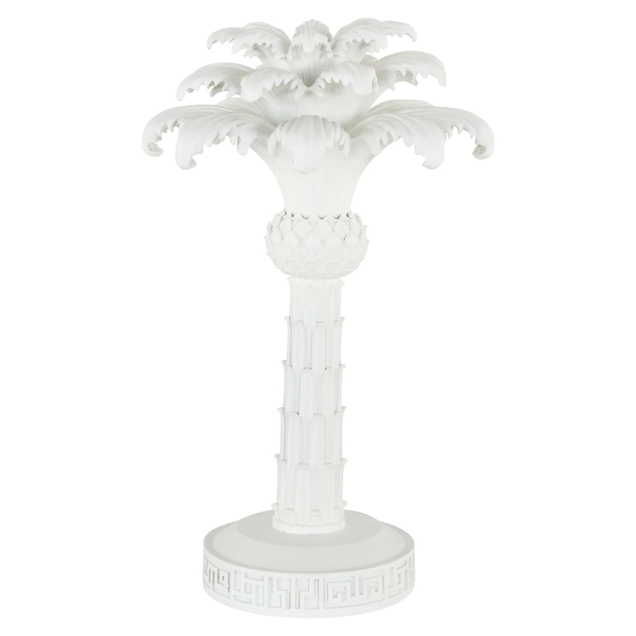 Kerzenhalter Palma white small