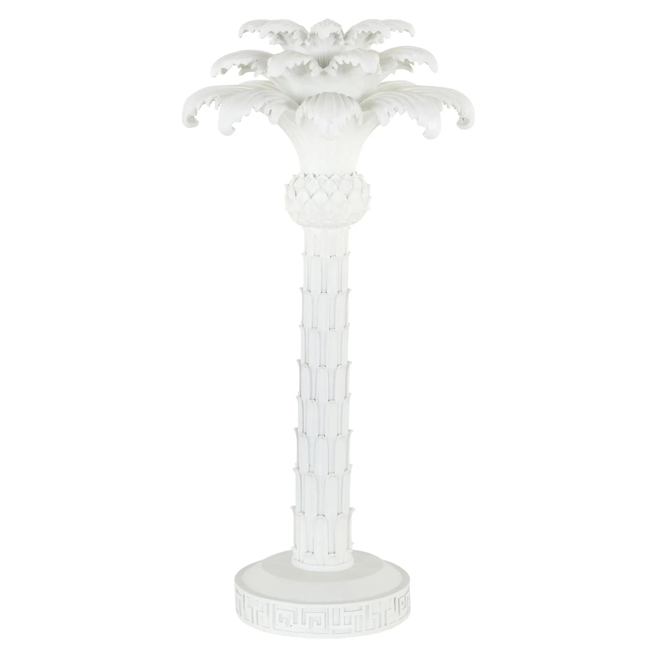 Kerzenhalter Palma white large