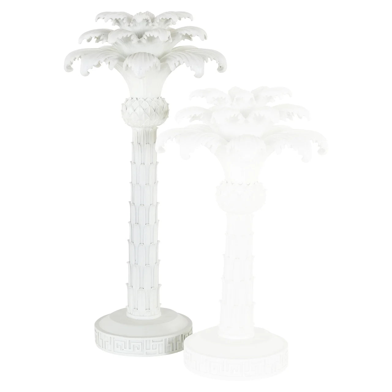 Kerzenhalter Palma white large