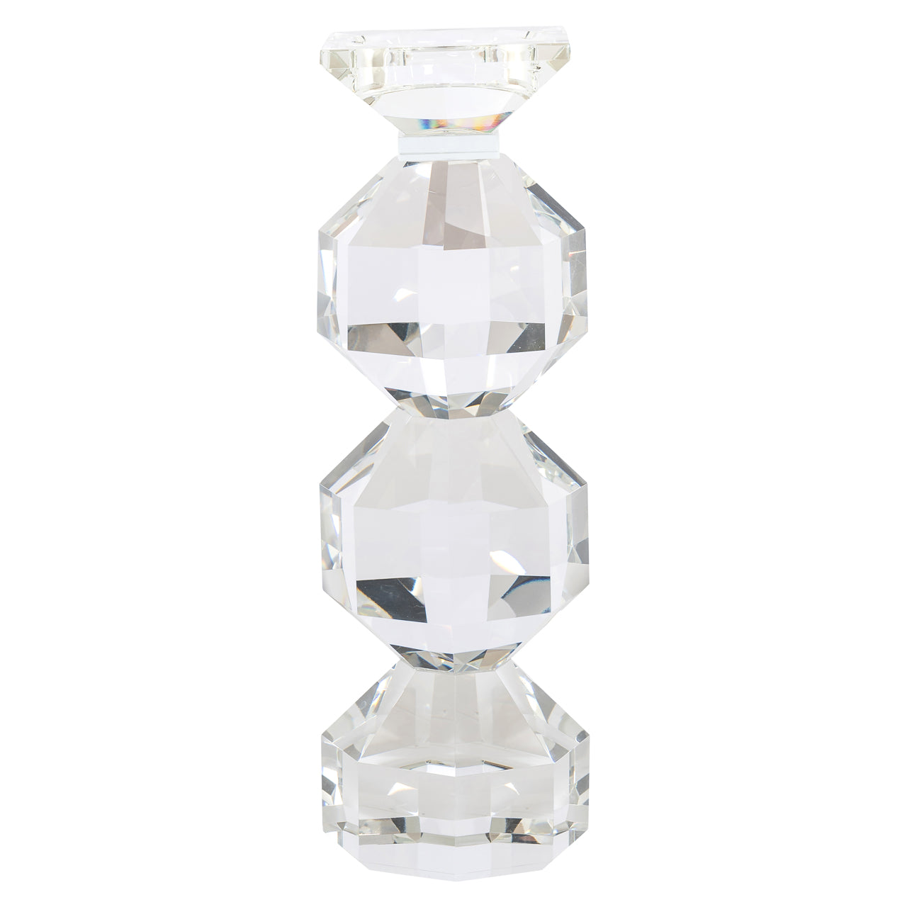 Kerzenhalter Safia clear transparent small