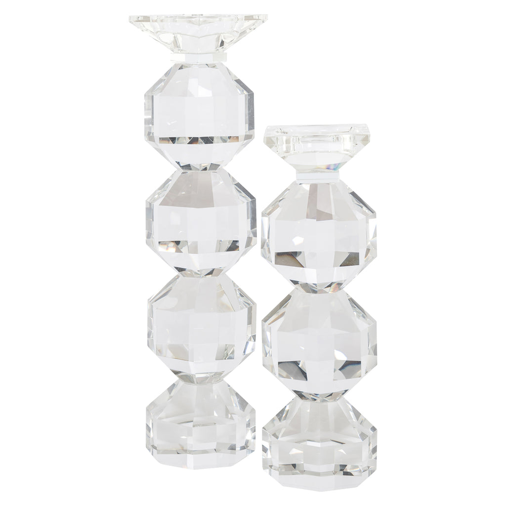 Kerzenhalter Safia clear transparent small