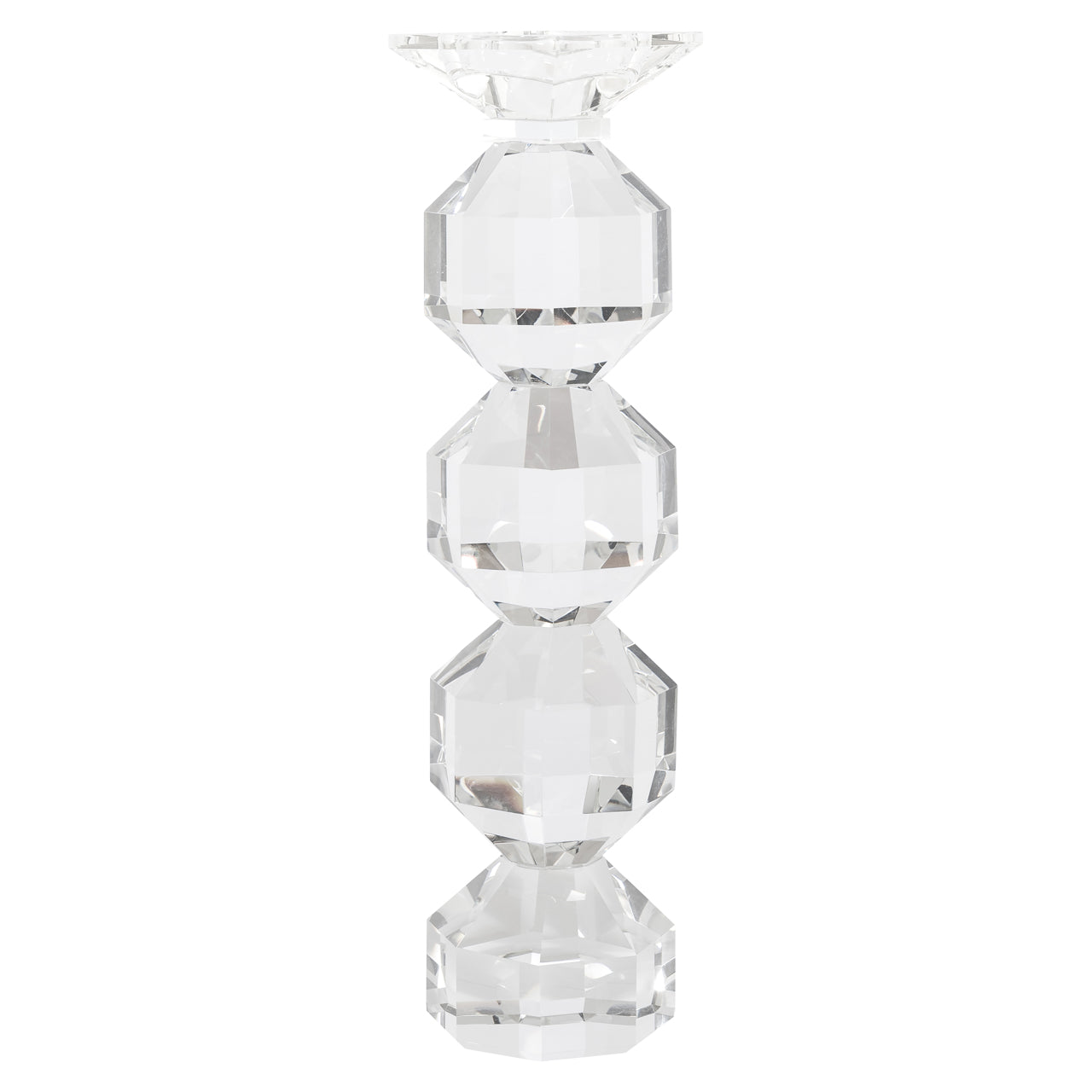 Kerzenhalter Safia clear transparent large