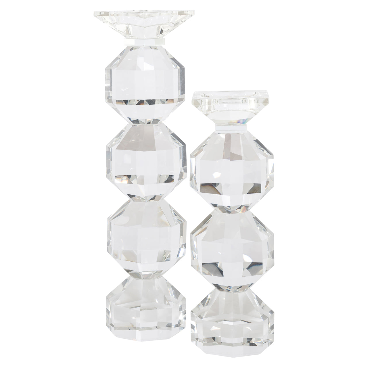 Kerzenhalter Safia clear transparent large
