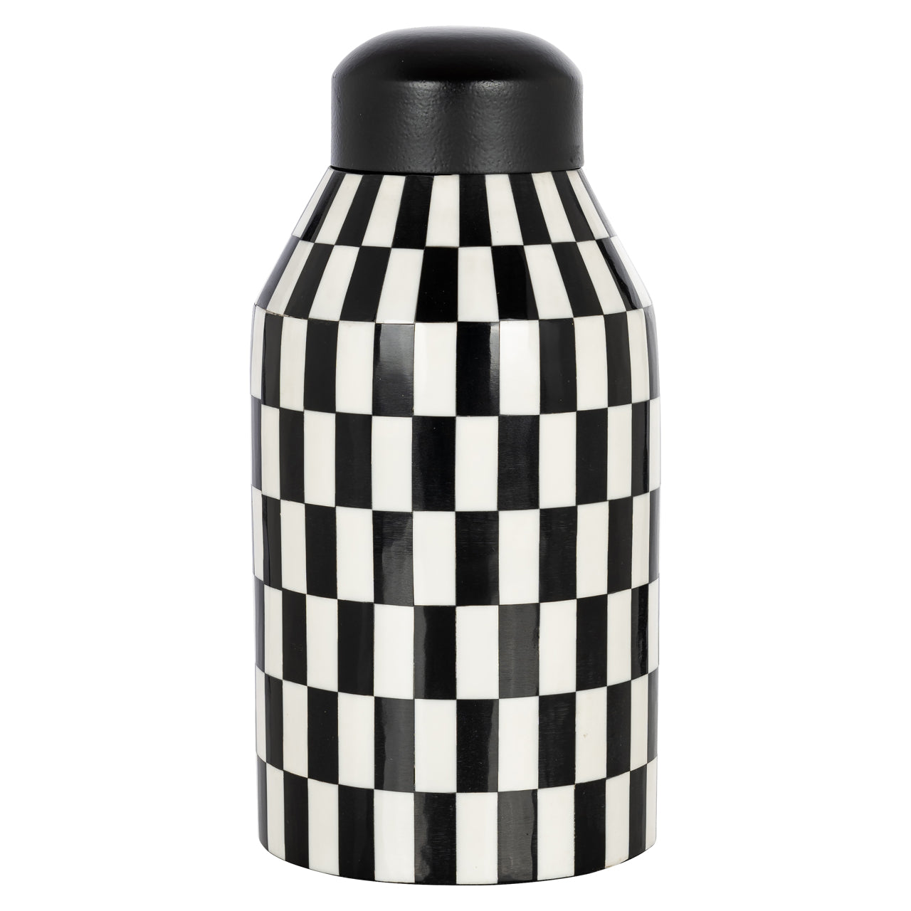 Aufbewahrungsbox Malou black/white large