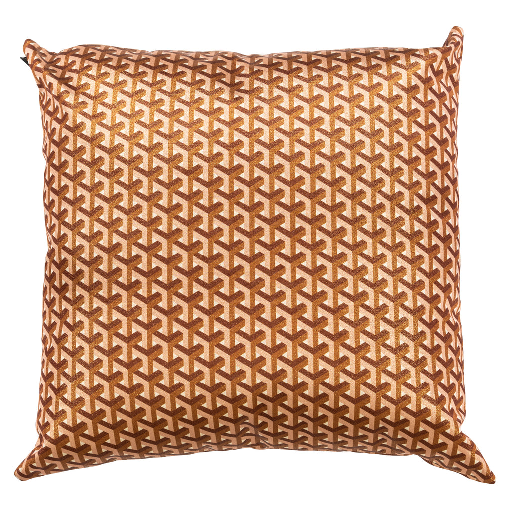 Kissen Phyllisia brique donna 50x50