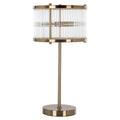 Tischlampe Loiza brushed gold
