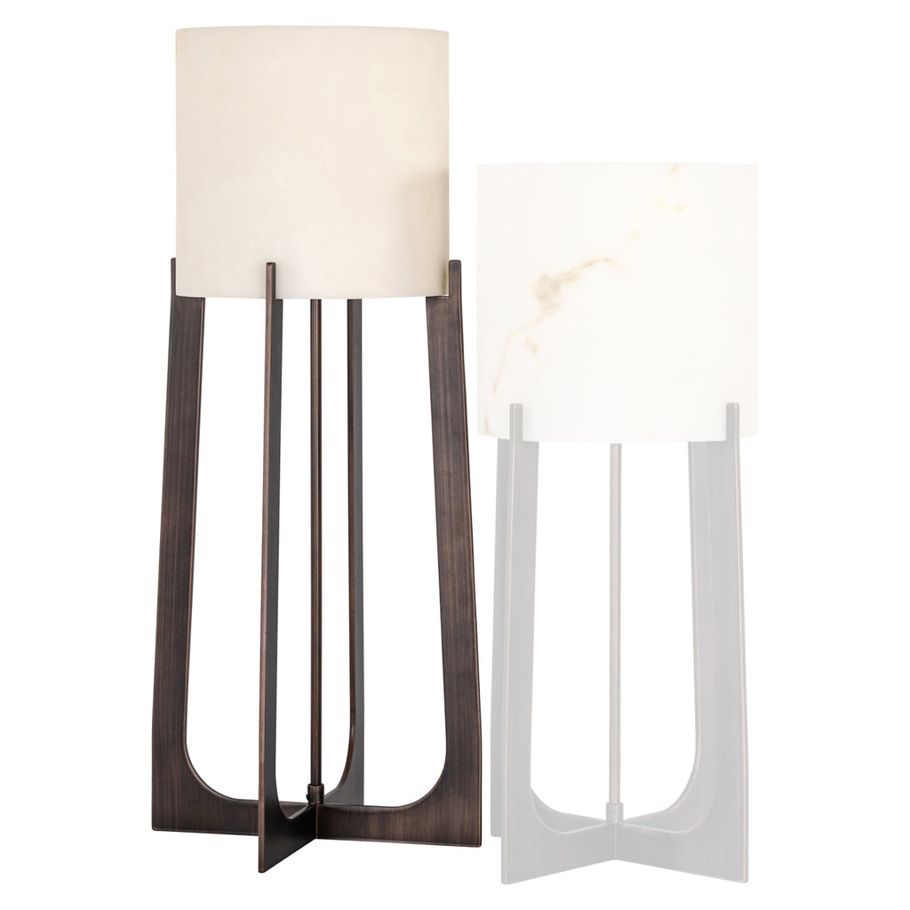 Tischlampe Loura bronze large