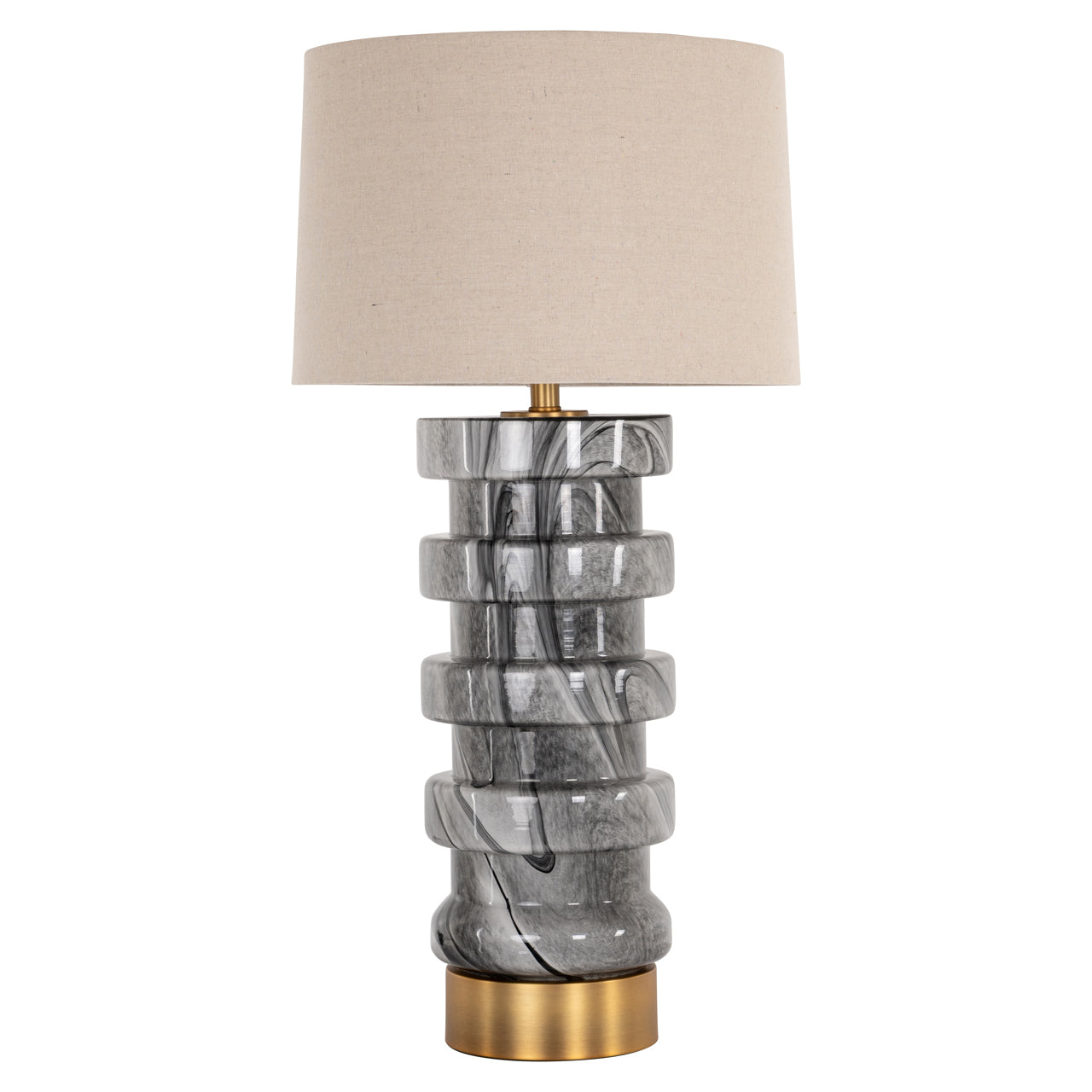 Tischlampe Jaylee black/white