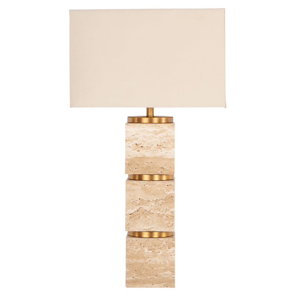 Tischlampe Jaella beige
