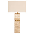 Tischlampe Jaella beige