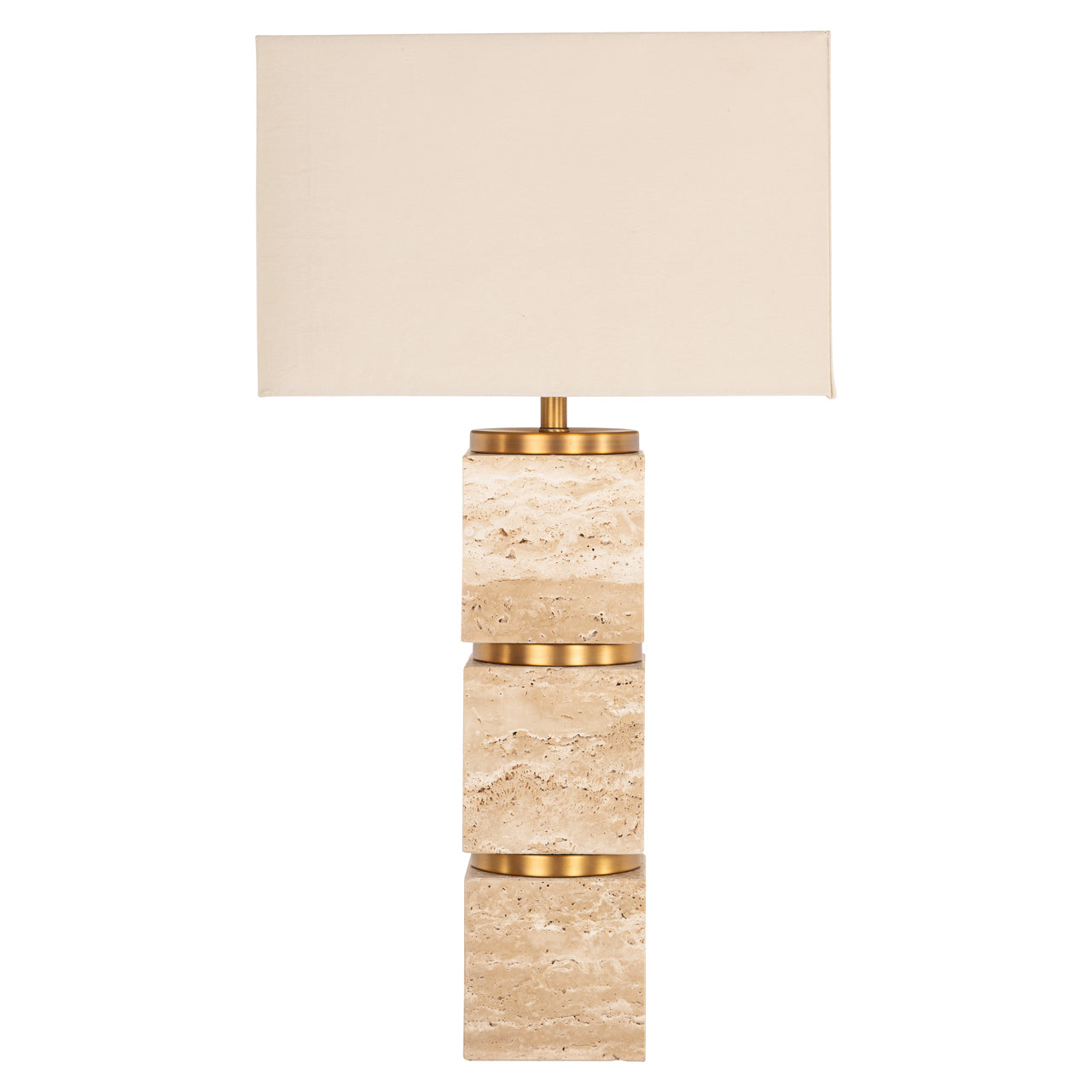 Tischlampe Jaella beige