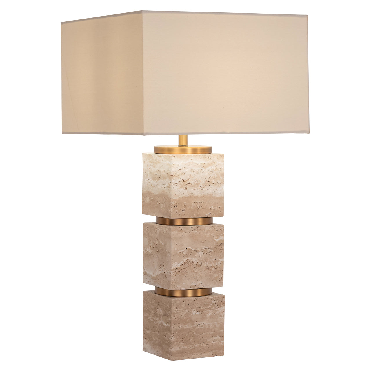 Tischlampe Jaella beige