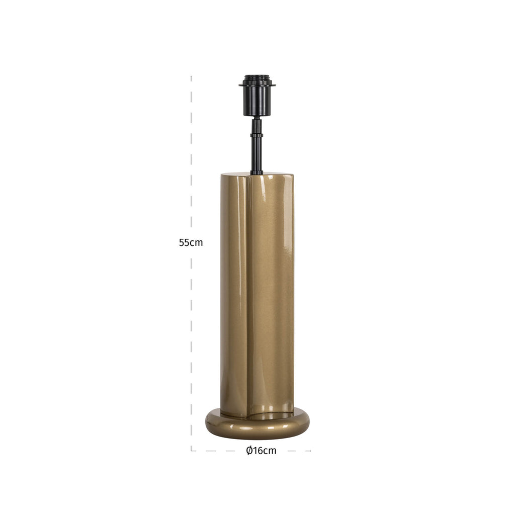 Tischlampe Jessly gold