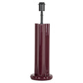 Tischlampe Alina burgundy