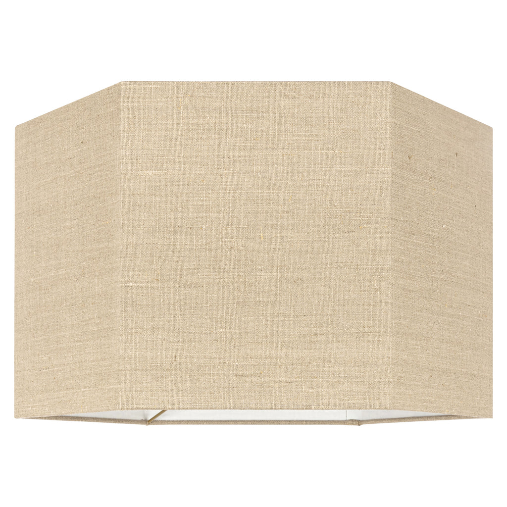 Lampenschirm Sally sand hexagonal medium