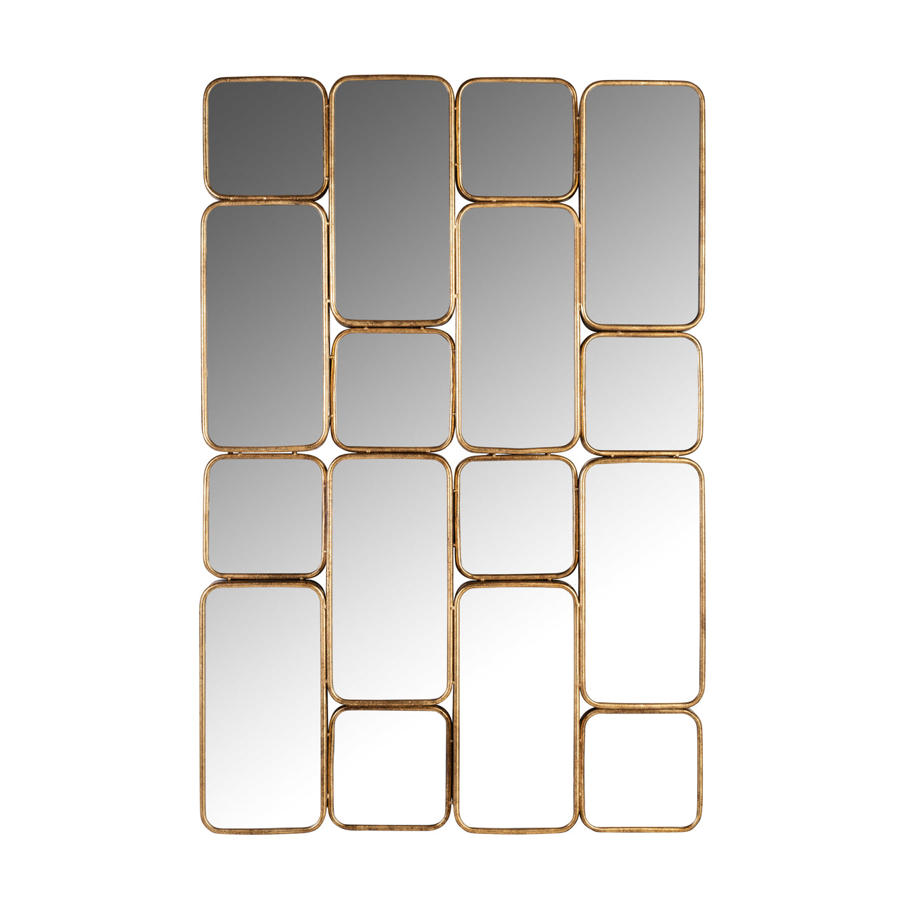 Spiegel Birche gold