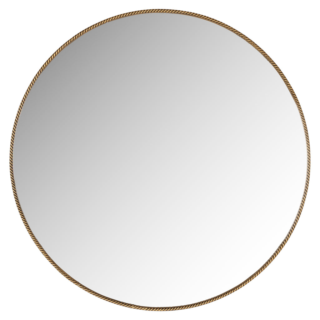 Spiegel Lavinia gold 90Ø
