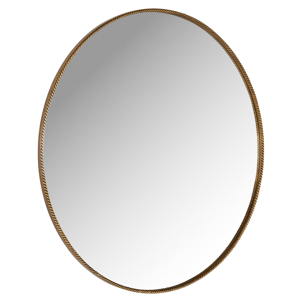 Spiegel Lavinia gold 90Ø