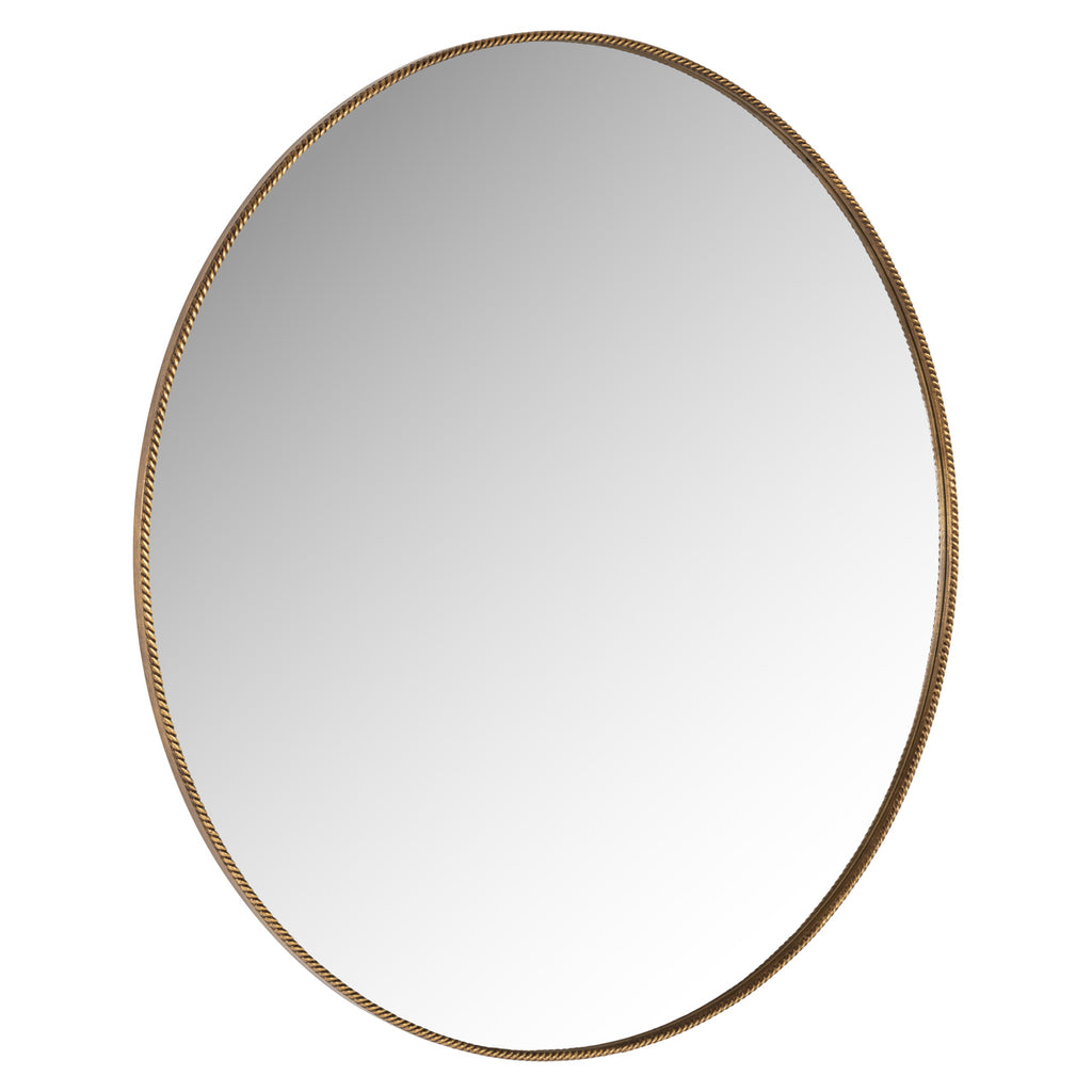 Spiegel Lavinia gold 110Ø