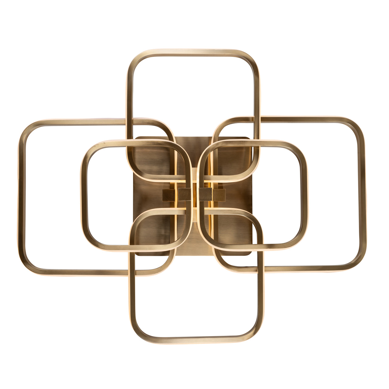 Deckenleuchte Cailey brushed gold