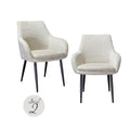 Esszimmerstuhl Chrissy niagara beige (Set of 2)