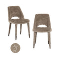 Esszimmerstuhl Cecilia niagara stone fire retardant (Set of 2)