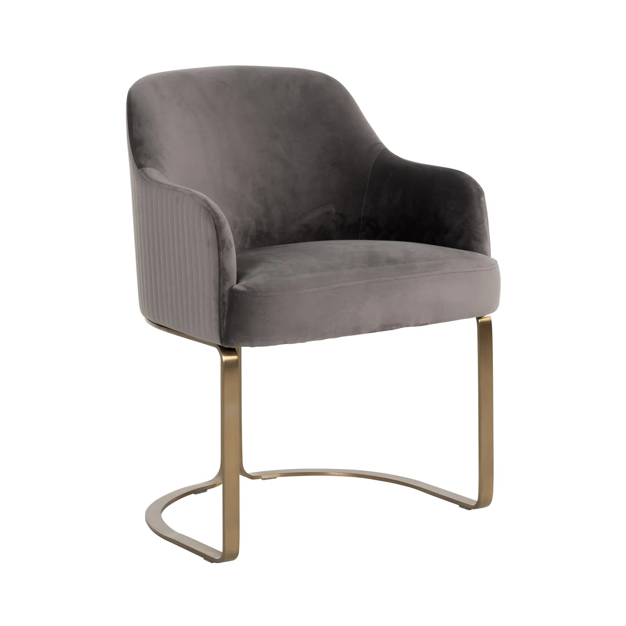 Esszimmerstuhl Hadley stone velvet