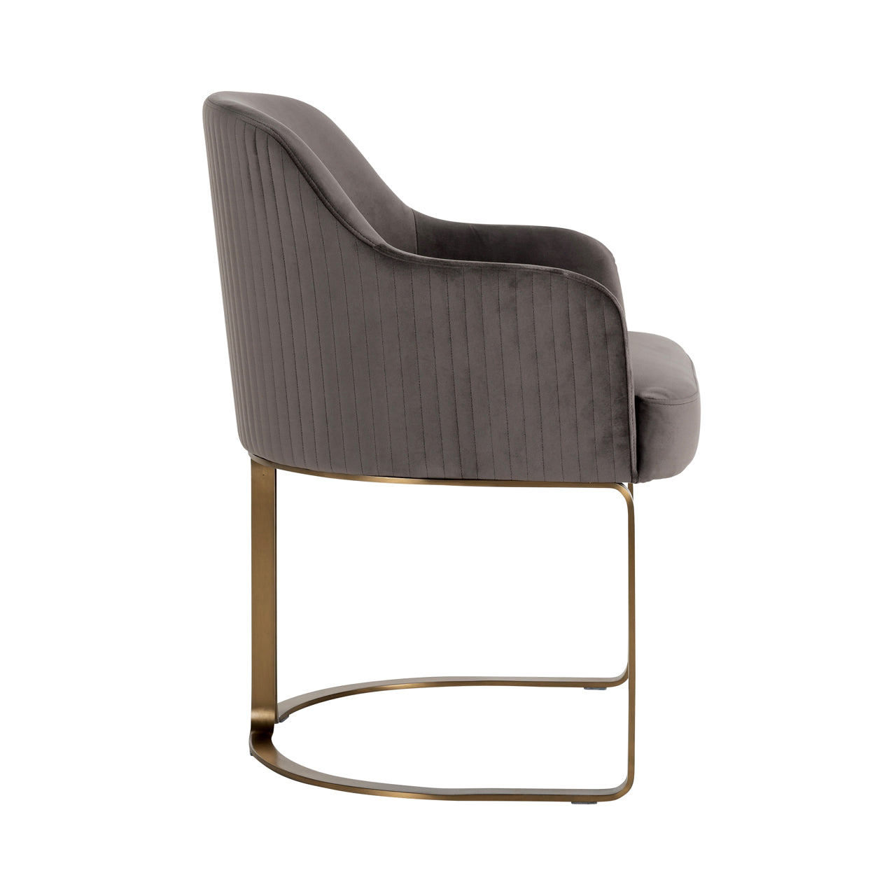 Esszimmerstuhl Hadley stone velvet