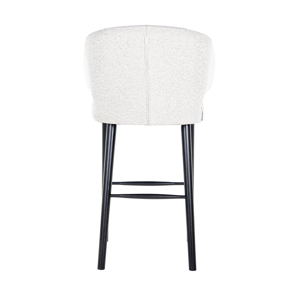 Barhocker Indigo white bouclé