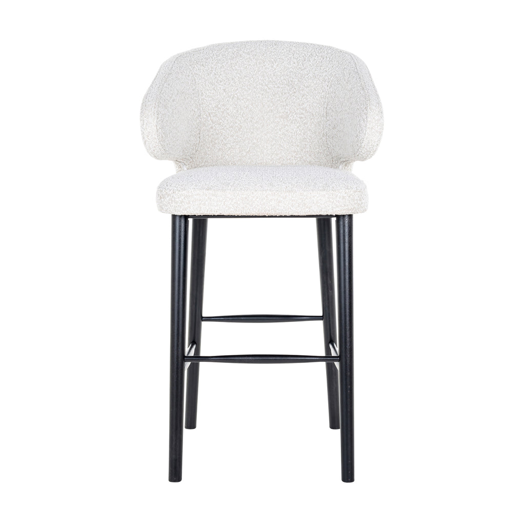 Barhocker Indigo white bouclé