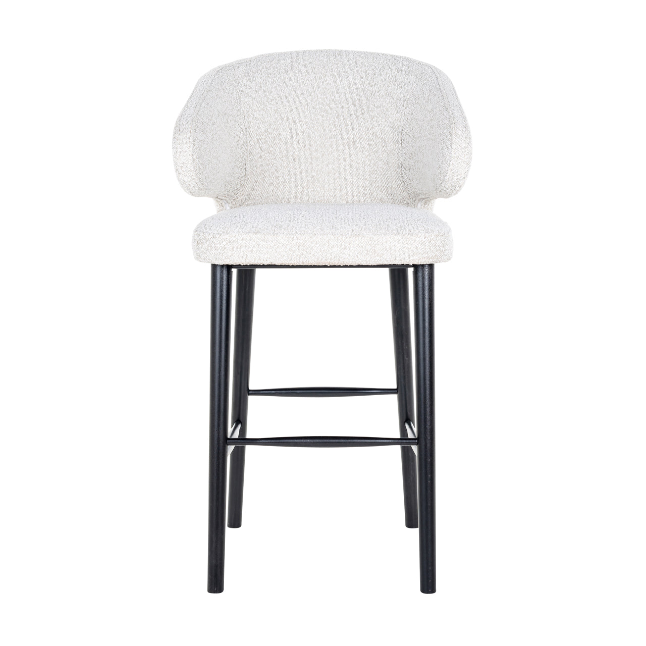 Barhocker Indigo white bouclé