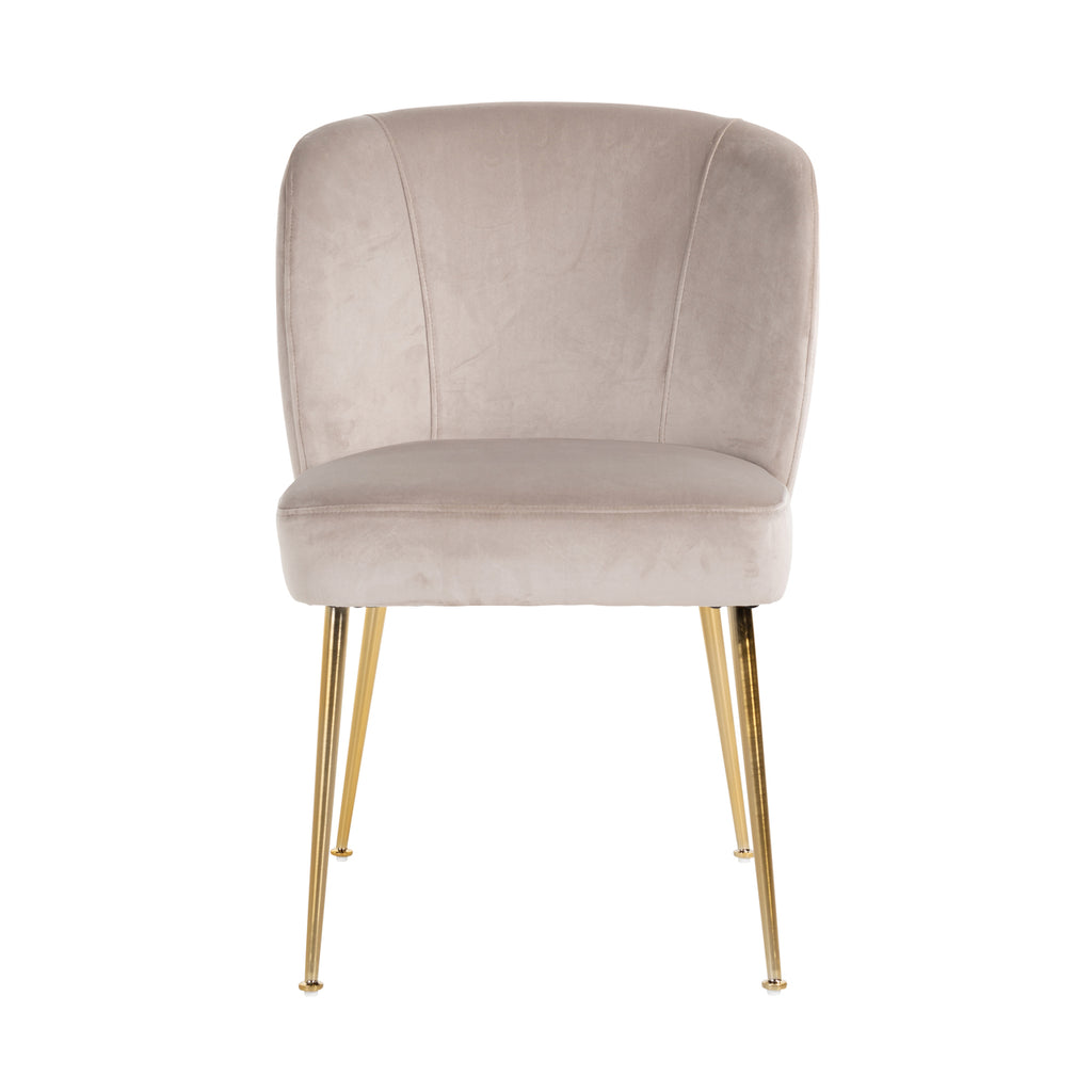 Esszimmerstuhl Cannon khaki velvet