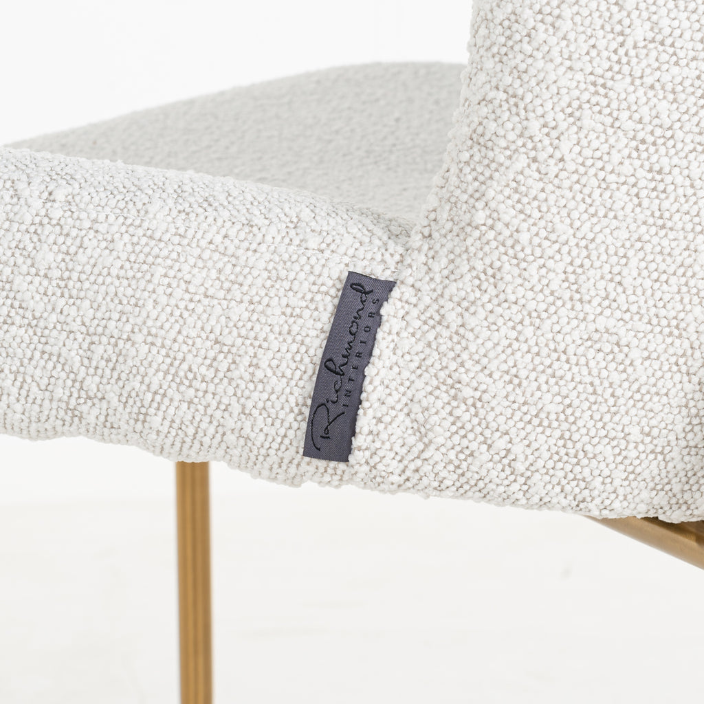 Esszimmerstuhl Odessa white bouclé (Set of 2)