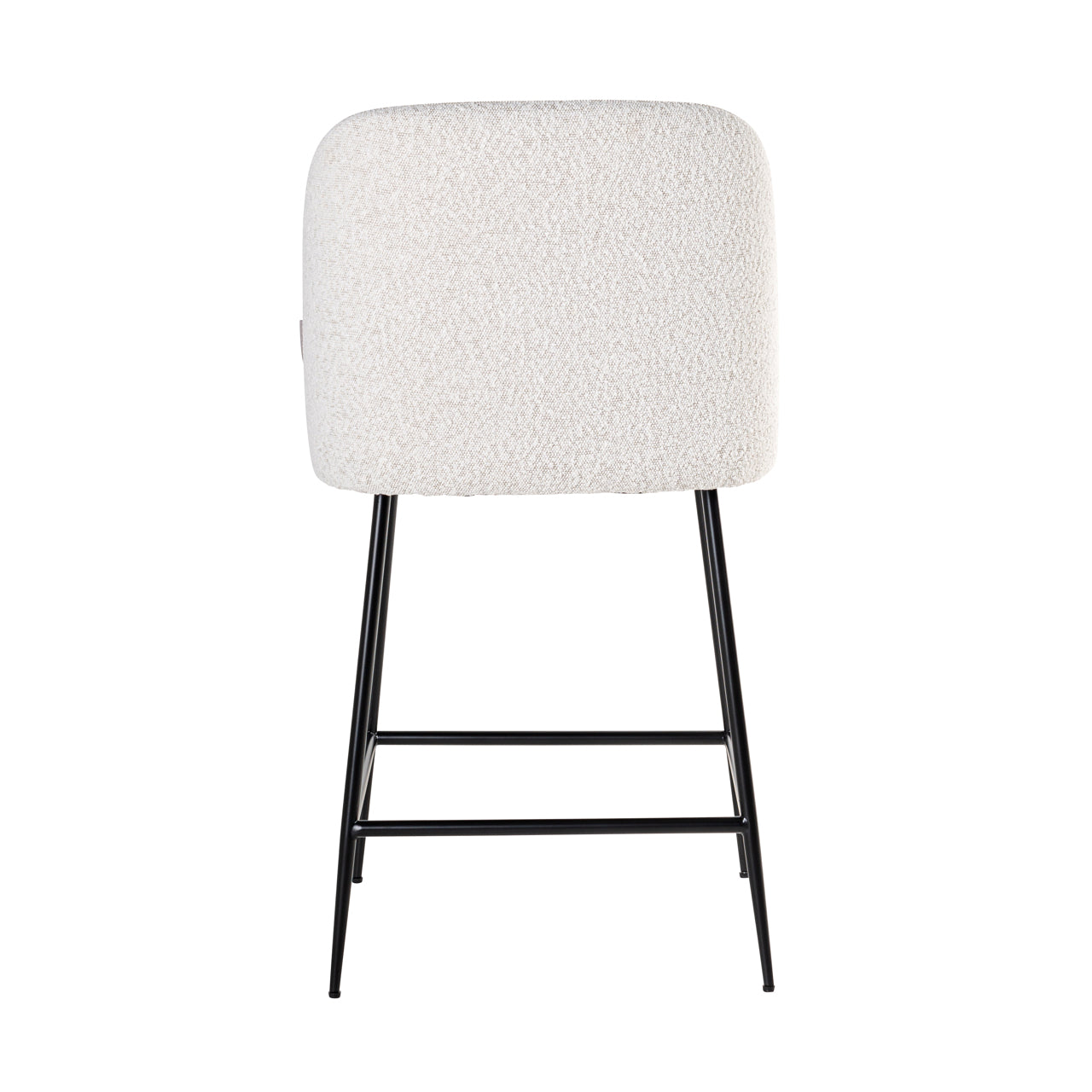 Thekenstuhl Pullitzer white bouclé