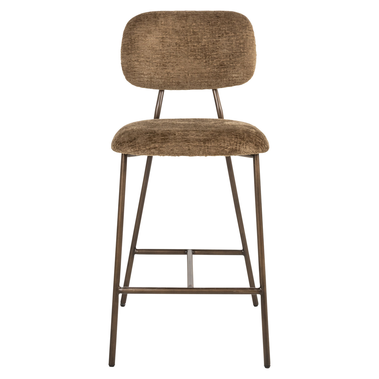Thekenstuhl Xenia brandy fusion fire retardant (Set of 2)