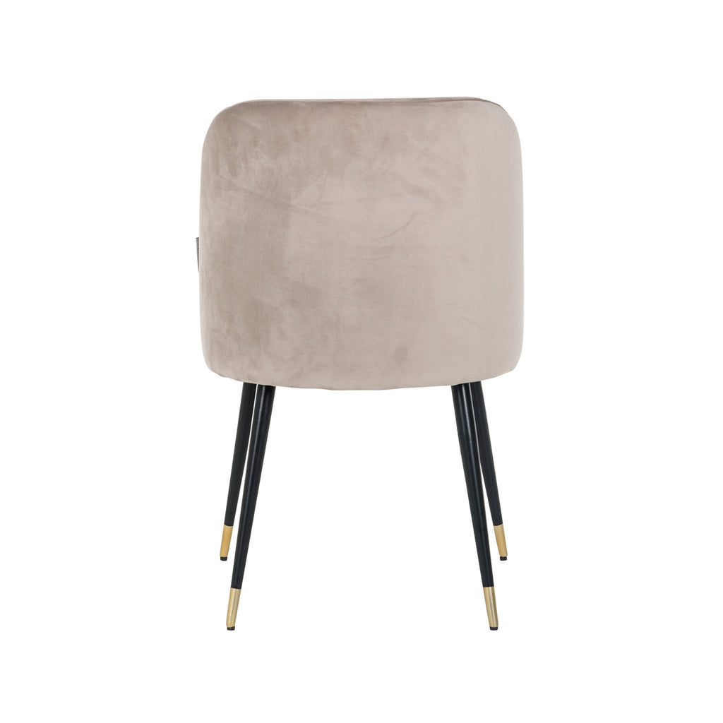 Esszimmerstuhl Alicia khaki velvet fire retardant