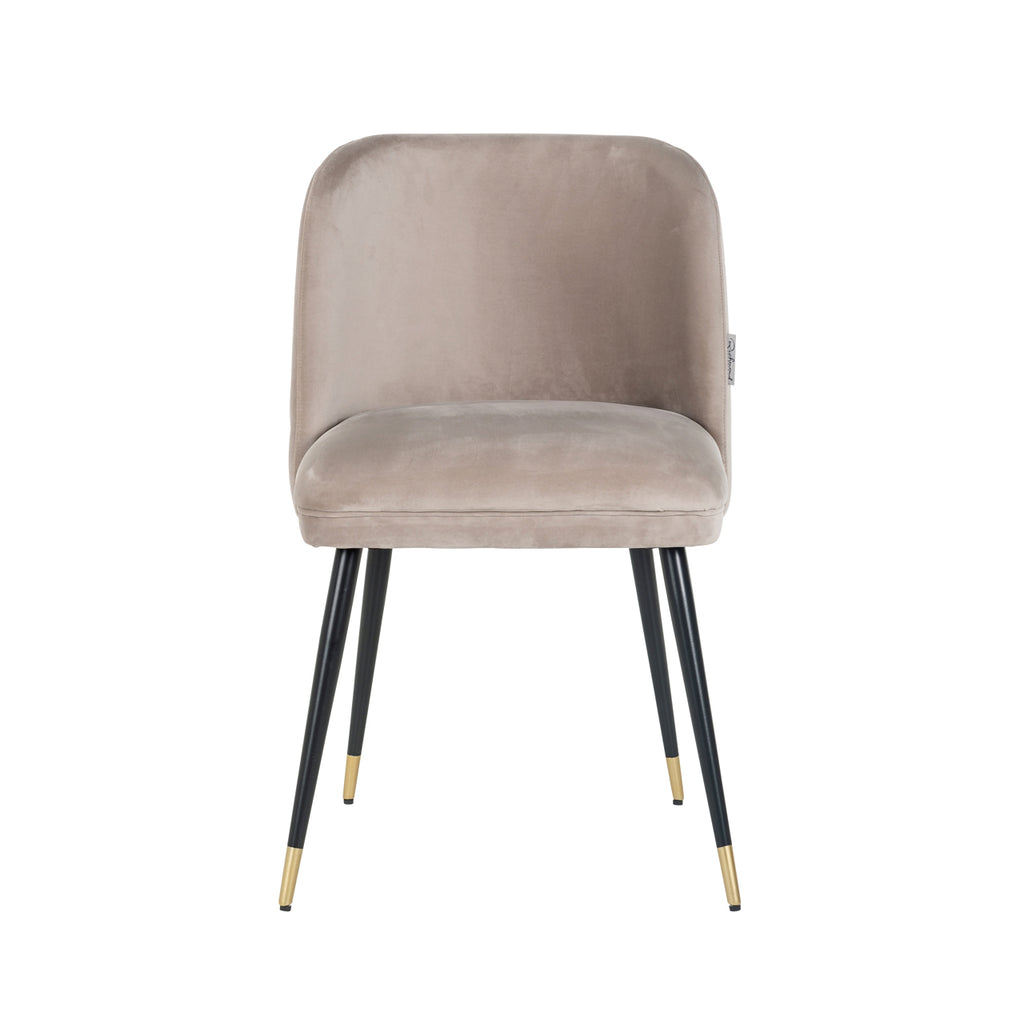 Esszimmerstuhl Alicia khaki velvet fire retardant