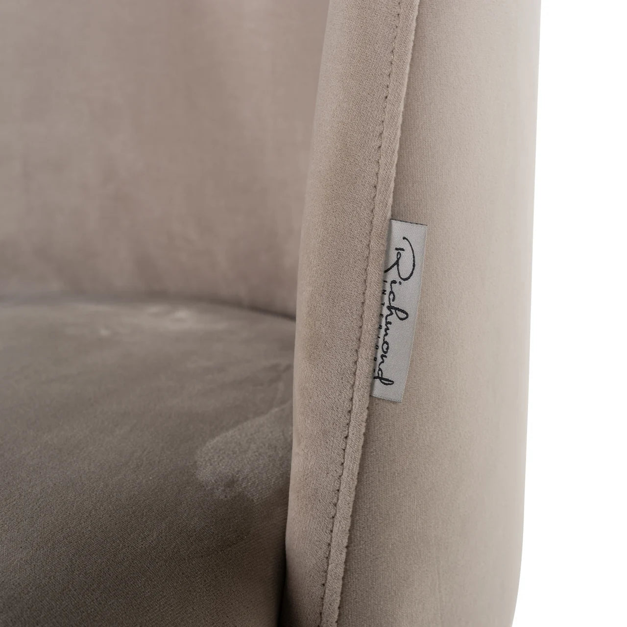 Esszimmerstuhl Alicia khaki velvet fire retardant
