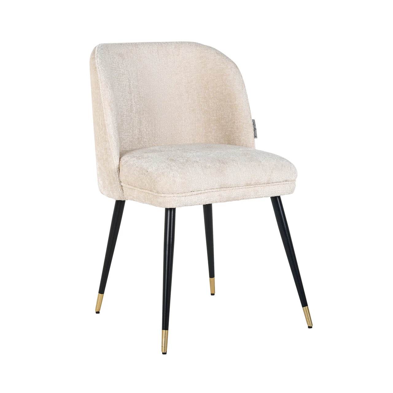 Esszimmerstuhl Alicia FR white chenille fire retardant