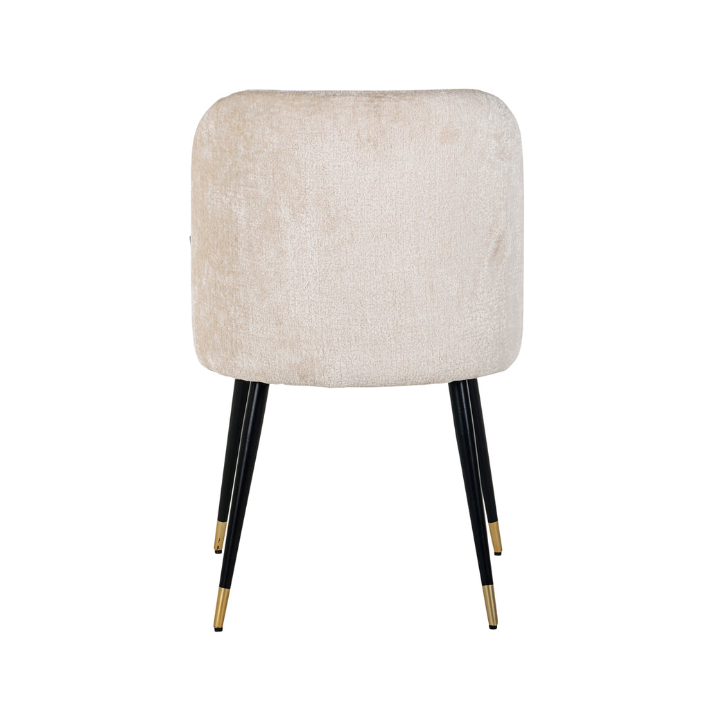 Esszimmerstuhl Alicia FR white chenille fire retardant