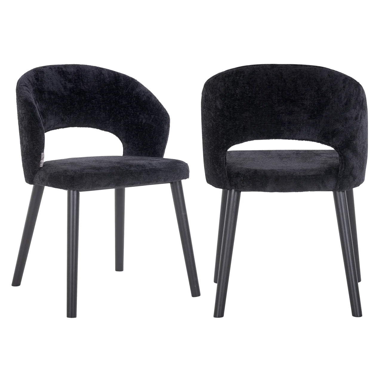 Esszimmerstuhl Savoy black chenille