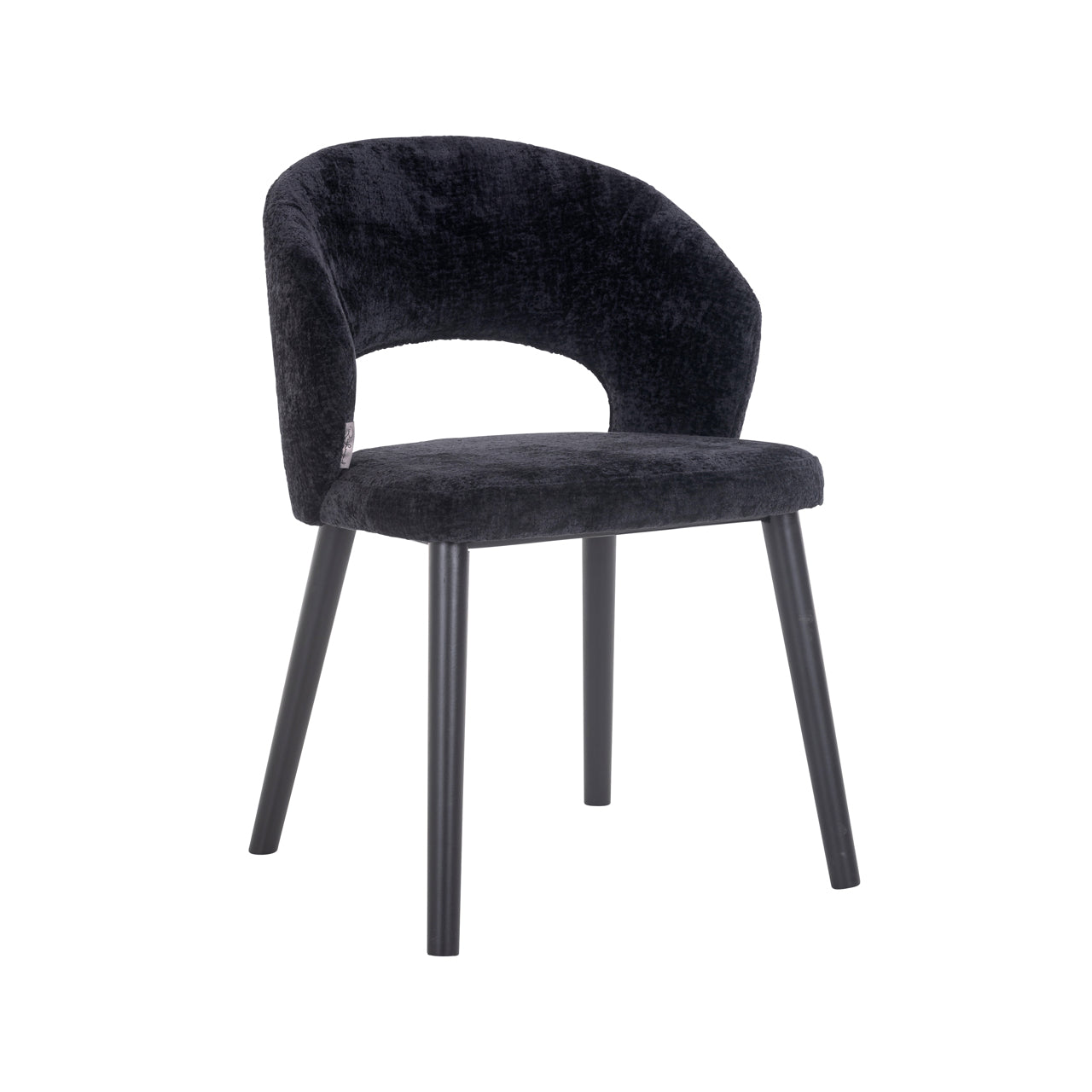 Esszimmerstuhl Savoy black chenille