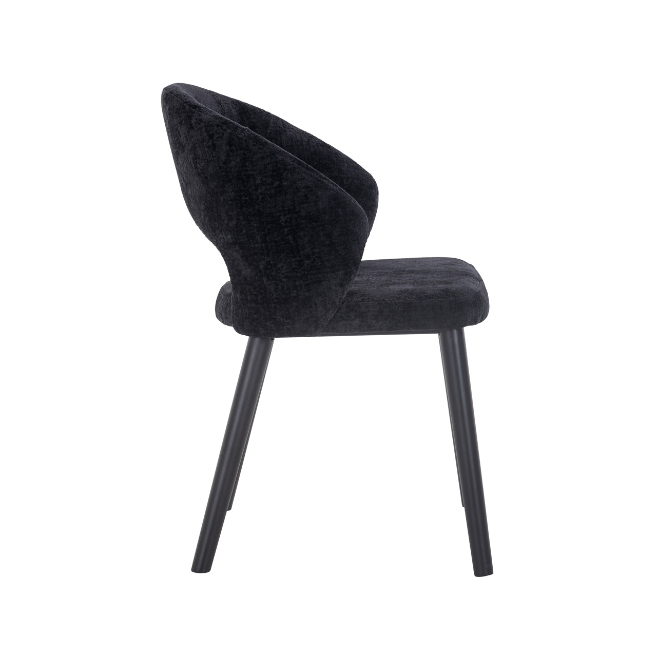 Esszimmerstuhl Savoy black chenille