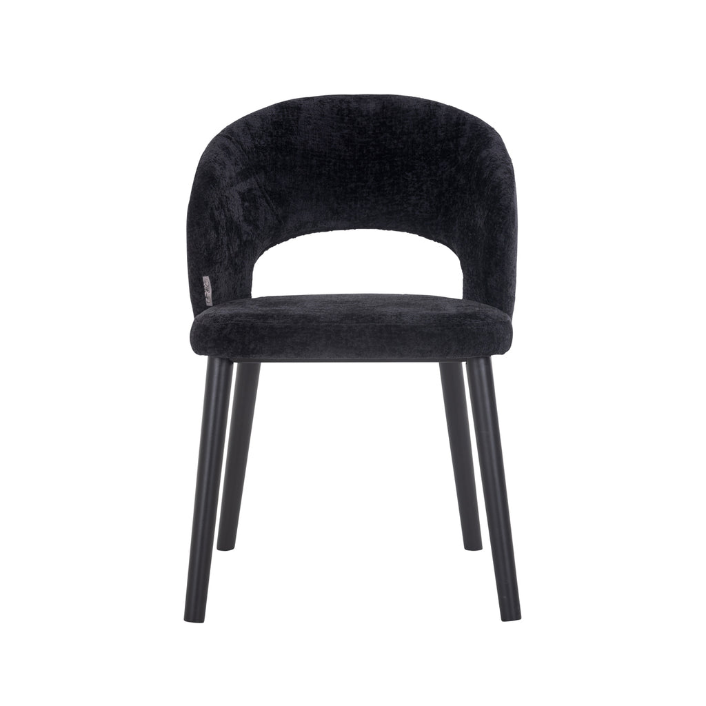 Esszimmerstuhl Savoy black chenille