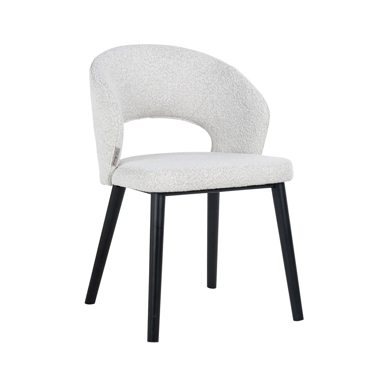 Esszimmerstuhl Savoy white bouclé