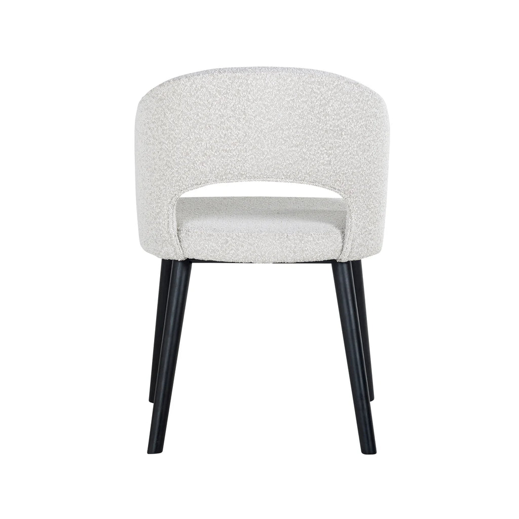 Esszimmerstuhl Savoy white bouclé
