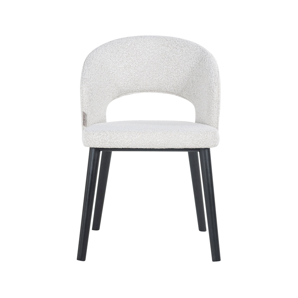 Esszimmerstuhl Savoy white bouclé