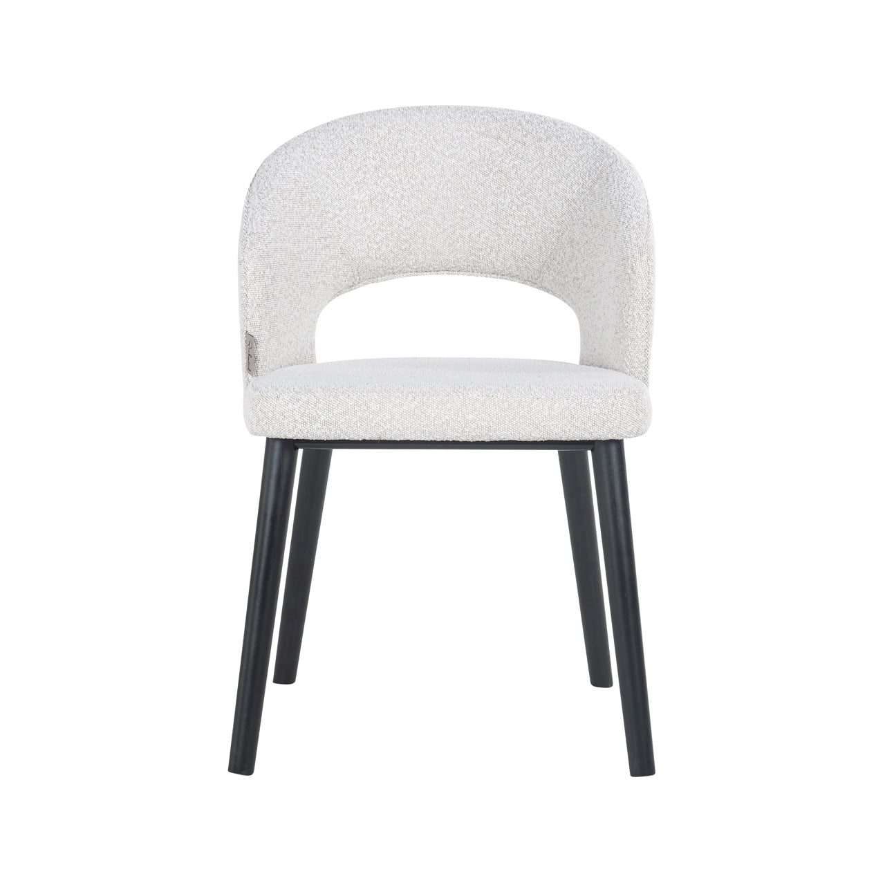 Esszimmerstuhl Savoy white bouclé